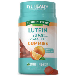 Лютеин + Зеаксантин Nature's Truth Lutein + Zeaxanthin 20 mg (per serving), 40 Vegan Gummies (Natural Orange) Nature's Truth