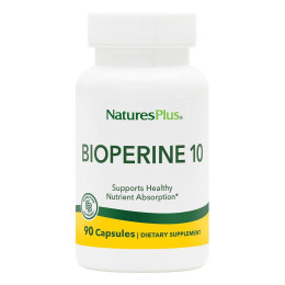 Биоперин Nature's Plus Bioperine 10, 90 Vegetarian Capsules Nature's Plus