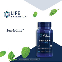 Sea-Iodine, 1,000 mcg, 60 Vegetarian Capsules Life Extension