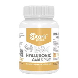 Hyaluronic Acid & MSM 50 мг 60caps Stark Pharm