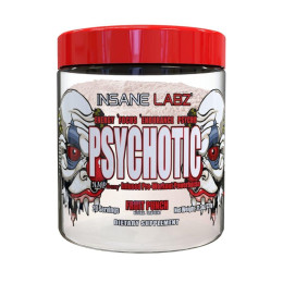 Передтренувальний комплекс Insane Labz Psychotic Clear 20 serv (Fruit Punch) Insane labz