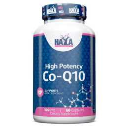 Коензим Q10 Haya Labs High Potency Co-Q10 100 mg 60 caps