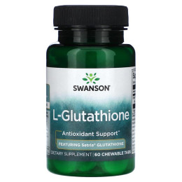 L-Glutathione, 60 Chewable Tabs Swanson