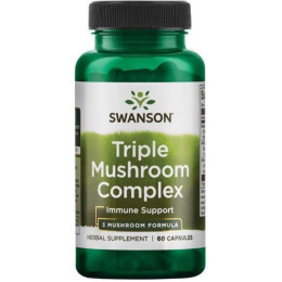 Triple Mushroom Complex 60caps Swanson