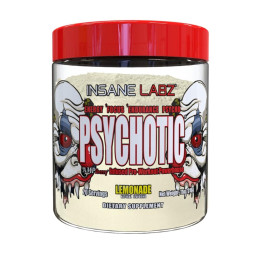 Предтренировочный комплекс Insane Labz Psychotic Clear 20 serv (Lemonade) Insane labz