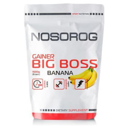 Гейнер Big Boss 1500 гр (Банан) NOSOROG