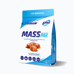 Гейнер 6Pak Mass Pak 1000 gr (Salty caramel) 6Pak