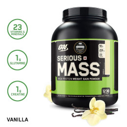 Гейнер Optimum Nutrition EU Serious Mass 2727 g (Vanilla) Optimum Nutrition