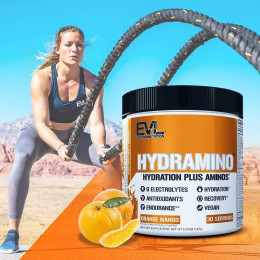 Аминокислоты + Электролиты Evlution Nutrition Hydramino 237 g (Orange Mango) Evlution Nutrition