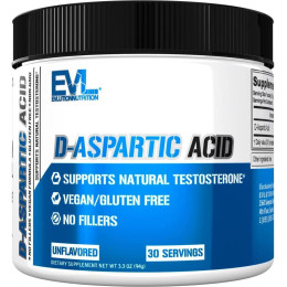 D-аспарагінова кислота Evlution Nutrition D-Aspartic Acid 94 g (Unflavored) Evlution Nutrition