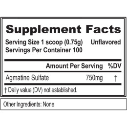 Агматин 750 Evlution Nutrition Agmatine750 75g (Unflavored) Evlution Nutrition