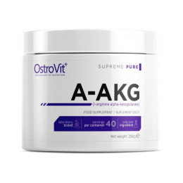 Аргінін альфа-кетоглутарат Ostrovit A-AKG 200 g (Pure) OstroVit