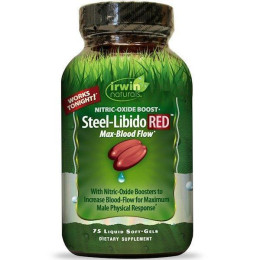 Бустер тестостерону Irwin Naturals Steel-Libido Red 75 Liquid Soft-Gels Irwin Naturals