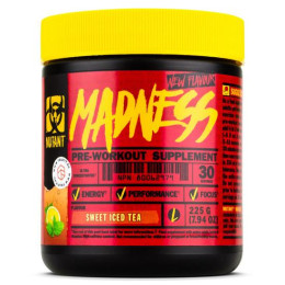 Передтренувальний комплекс MUTANT Madness 225 g (Sweet Iced Tea) Mutant