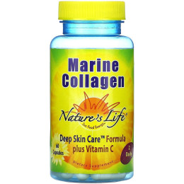 Морський колаген Nature's Life Collagen Marine 60 Capsules Nature's Life