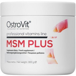 Для суставов и связок OstroVit MSM Plus pure 300 g OstroVit