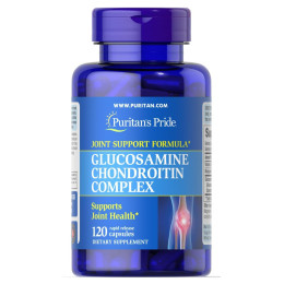 Глюкозамин ходроитин комплекс Puritan's Pride Glucosamine Chondroitin Complex 250 mg/200 mg 120 caps Puritan's Pride