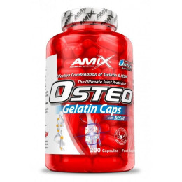 Для суглобів і зв'язок Amix Nutrition OsteoGelatine + MSM 200 cps Amix