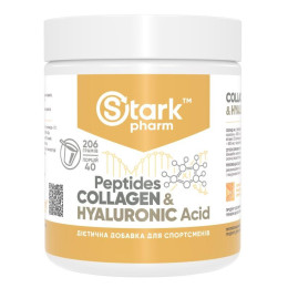 Collagen Peptides & Hyaluronic Acid 206g Stark Pharm