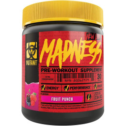 Передтренувальний комплекс MUTANT Madness 275 g (Fruit Punch) Mutant