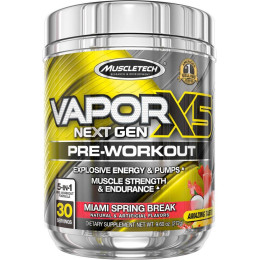 Предтренировочный комплекс MuscleTech VaporX5, Next Gen, Pre-Workout 272 g (Miami Spring Break) Muscletech