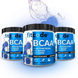 Аминокислоты Fitcode BCAA 240 g (Blue Raz)