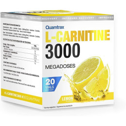 L-карнітин Quamtrax L-Carnitine 3000 20vials (Lemon)