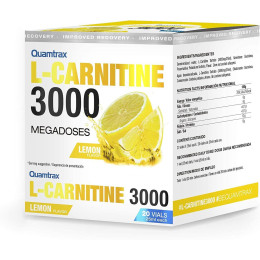 L-карнитин Quamtrax L-Carnitine 3000 20vials (Lemon)