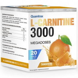 L-карнітин Quamtrax L-Carnitine 3000 20vials (Tangerine)