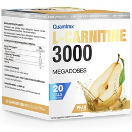 L-карнітин Quamtrax L-Carnitine 3000 20vials (Pear)