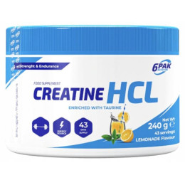 Kреатин 6Pak Nutrition Creatine HCL 240g (Lemonade) 6Pak