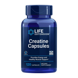 Креатин Life Extension Creatine Capsules 120 Capsules Life Extension