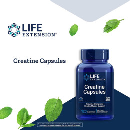 Креатин Life Extension Creatine Capsules 120 Capsules Life Extension