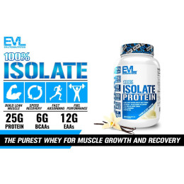 100% Isolate Protein 726 g (Vanilla Ice Cream) Evlution Nutrition