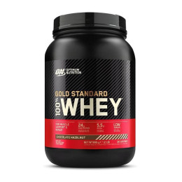 Gold Standard 100% Whey 908g (Chocolate Hazelnut) Optimum Nutrition