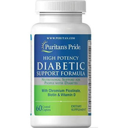 Diabetic Support Formula 60 Caplet Puritan's Pride