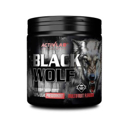 Передтренувальний комплекс ActivLab Black Wolf 300 g (Black currant) Activlab