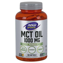 Масло МСТ NOW MCT Oil 1000 mg 150 softgels