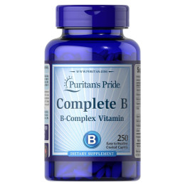 Complete B (Vitamin B Complex) 250 Caplets Puritan's Pride