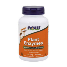 Пищеварительные ферменты Now Plant Enzymes 120 veg caps