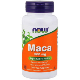 Мака Now Maca 500mg 100 caps Now Foods