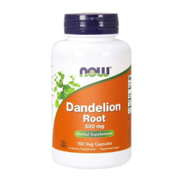 Корень одуванчика NOW Dandelion Root 100 veg caps