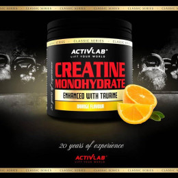 Креатин Activlab Classic Series Creatine Monohydrate with Taurine 300 g (Orange) Activlab