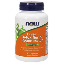 Комплекс для профілактики печінки Now Liver Detoxifier and Regenerator 90 caps