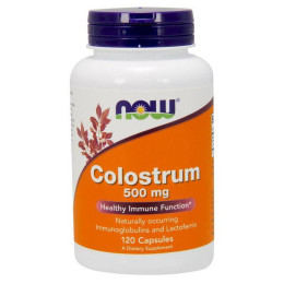 Молозиво NOW Colostrum 500 mg 120 veg caps