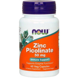 Цинк піколінат Now Zinc Picolinate 50mg 60 caps