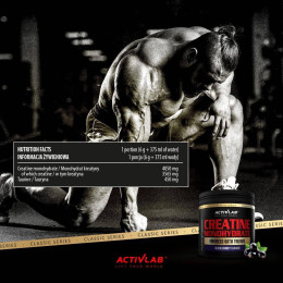 Креатин Activlab Classic Series Creatine Monohydrate with Taurine 300 g (Blackcurrant) Activlab