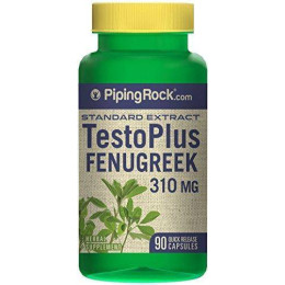 TestoPlus Fenugreek Extract 310 mg 90 Capsules Piping Rock