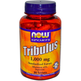 Трибулус Now Tribulus 1000mg 90 tabl Now Foods