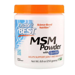 Метилсульфонілметан MSM Powder 250 g Doctor's s Best